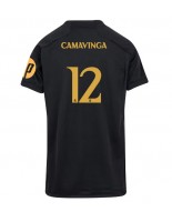 Real Madrid Eduardo Camavinga #12 Kolmaspaita Naisten 2023-24 Lyhythihainen